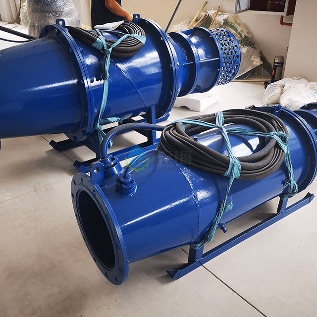 Sled Type Submersible Axial Flow Pump 2
